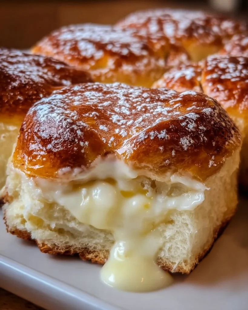 King's Hawaiian Cheesecake Danish on a plate with fresh berries
