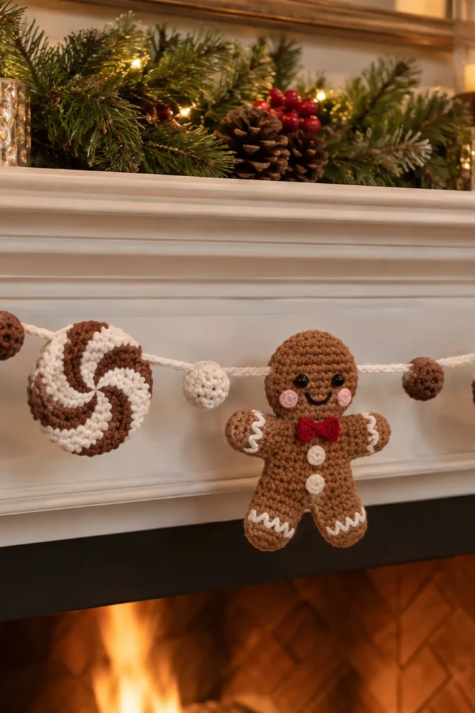 Finished Elegant Spiral Christmas Tree Ornament crochet project displayed clearly.